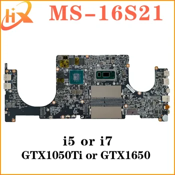 Материнская плата Для ноутбука MSI MS-16S21 MS-16S2 PS63 Материнская плата i5 i7 8-го поколения GTX1650 GTX1050Ti V4G