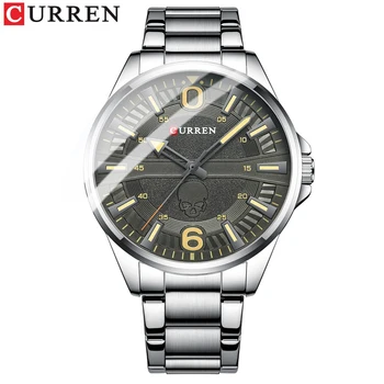 Мужские кварцевые наручные часы CURREN, новые роскошные повседневные брендовые часы для мужчин, креативный дизайн, часы Relogio Masculino