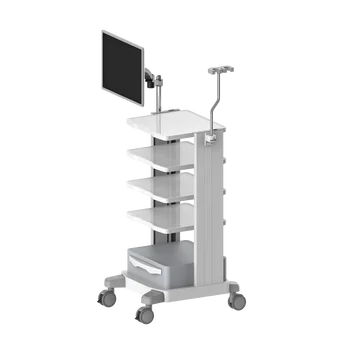 Тележка для мобильных эндоскопических инструментов в больнице, тележка для эндоскопа медицинского назначения