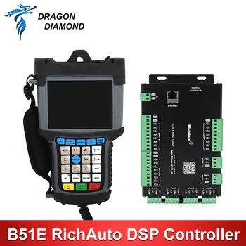 RichAuto DSP B51 USB контроллер с ЧПУ B51E Поддержка 3-осевого контроллера с шаговым управлением для управления маршрутизатором с ЧПУ