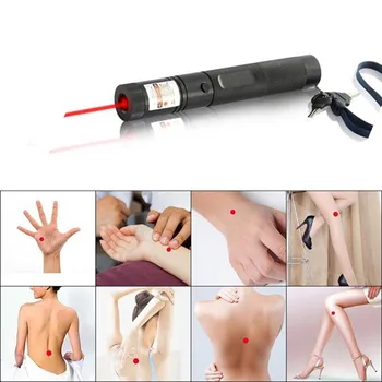 Устройство для лазерной терапии с обезболиванием, защита от 650 нм, Меридианная иглоукалывающая ручка