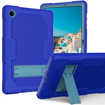 Чехол для Samsung Galaxy Tab A8 10,5 дюймов 2021 SM X200 X205 Противоударный для всего тела, безопасный для детей нетоксичный чехол для планшета