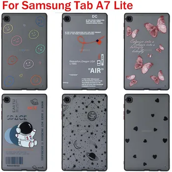 Чехол с рисунком, чувствующий кожу, для Samsung Galaxy Tab A7 Lite T220, простой противоударный чехол из ТПУ для ПК