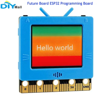 Плата программирования Future Board ESP32 Development Board Поддержка Scratch Python AIoT Автомобильный робот Micro: Бит совместим с legoeds