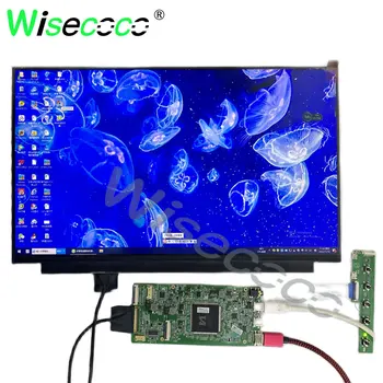 Wisecoco 15,6-Дюймовый 4K ЖК-дисплей 3840x2160 с Сенсорным экраном Для Ноутбука Raspberry Pi Игровая Панель Type-C Плата Драйвера