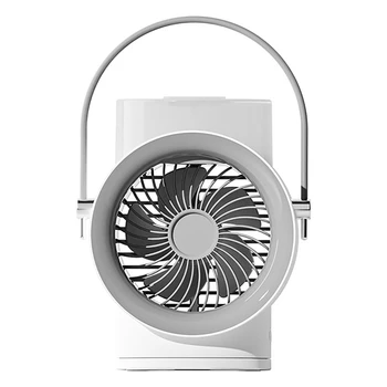 M2EE Вентилятор с водяным охлаждением, Вентилятор с двойным распылением, бытовой Портативный охладитель воздуха, USB Настольный кондиционер