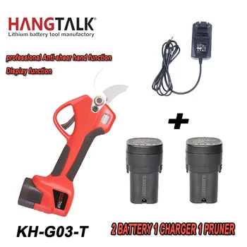 HANGTALK 16,8 В KH-G03-T профессиональная ручная функция защиты от сдвига электрическая функция отображения на литий-батарейке беспроводные ножницы для обрезки