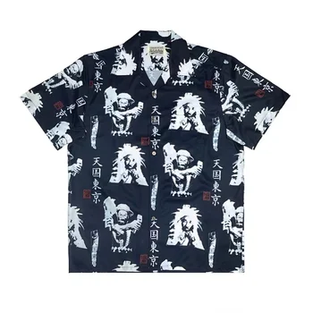 Новые Рубашки WACKO MARIA С коротким рукавом Для Мужчин И Женщин, Высококачественная Токийская рубашка, Гавайская футболка