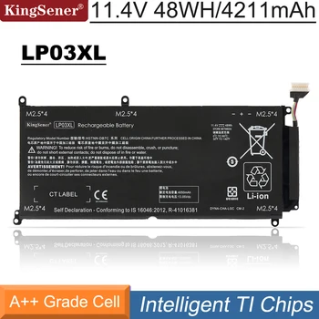 KingSener LP03XL Аккумулятор для ноутбука HP Envy 15-ae015TX серии LP03048XL HSTNN-DB6X HSTNN-DB7C HSTNN-UB6R TPN-C121 11,4 V 48WH