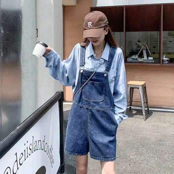 Женские джинсы, винтажные уличные брюки-карго, женский ремень с высокой талией, весенне-летняя корейская версия, свободные
