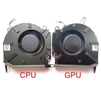 Новый Оригинальный Вентилятор Охлаждения процессора GPU Ноутбука Для HP OMEN 16-K 16-N Pro TPN-Q280 Cooler N18090-001 N18091-001 DC5V 0.5A
