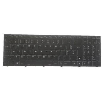 Клавиатура для ноутбука CLEVO PB51RF-G PB51RF1-G Черная США Издание США Великобритания Издание Соединенного Королевства JP Японское Издание