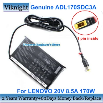 Подлинный ADL170SDC3A 20V 8.5A 170 Вт Адаптер переменного тока Зарядное Устройство Для LENOVO LEGION 5 P15 PSA10R16882 02DL136 ADL170SCC3A Блок Питания Ноутбука