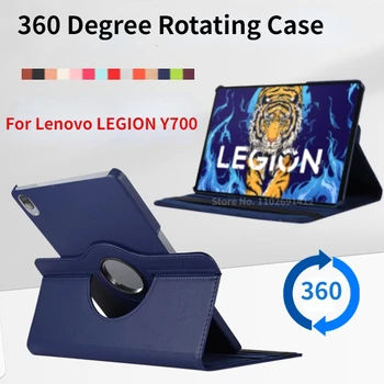 Для Lenovo LEGION Y700 Чехол TB-9707F TB-9707N, Вращающаяся На 360 Градусов Крышка игрового планшета Legion 8,8 дюймов Lenovo Y700 С автоматическим пробуждением