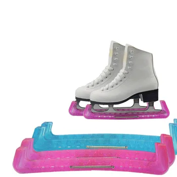 1 Пара Эластичных чехлов для обуви для катания на коньках с лезвием для льда, регулируемая Длина защиты от скорости катания на коньках/Защита обуви для фигурного катания