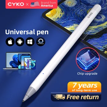 Универсальный Стилус CYKO Для планшета Apple/IOS/Android/Windows System, Мобильного телефона iPad, Стилуса для рисования, Карандаша Для Сенсорного экрана