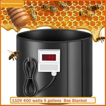 Нагреватель для ведра Bee Blanket на 5 галлонов с фиксированным термостатом 122 ° F 110 В 400 Вт