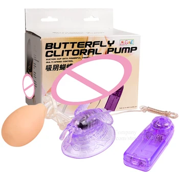 Baile Pussy Pump,Вибратор-Присоска для влагалища, Насос-Стимулятор клитора-бабочки, Секс-игрушки для женщин, Товары для секса