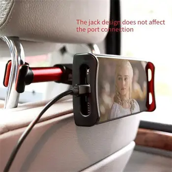 Регулируемый Автомобильный держатель для телефона, планшетного ПК, подставка для подголовника автокресла, аксессуары для iPhone X 8 iPad 1 2 3 4 Mini