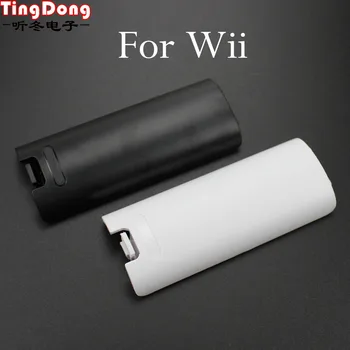TingDong 200 шт., черная Белая крышка батарейного отсека, замена крышки для контроллера Nintendo Wii