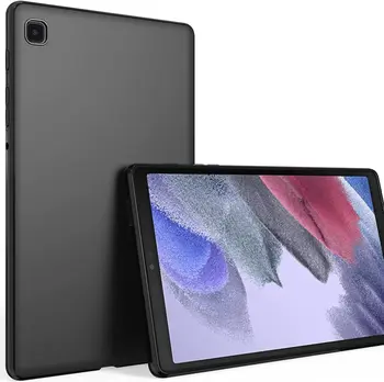 Для Samsung Galaxy Tab A7 Lite 8,7-Дюймовый Чехол для планшета 2021 Тонкий Дизайн, Мягкий Силиконовый Защитный Черный Чехол для SM-T220, SM-T225