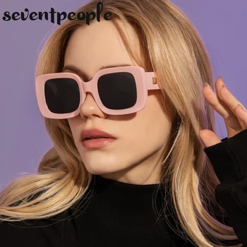 Винтажные квадратные Солнцезащитные очки для женщин 2022, Роскошный бренд Channel, Ретро-Солнцезащитные очки для мужчин, Модные Солнцезащитные очки для мужчин, Oculos De Sol Feminino