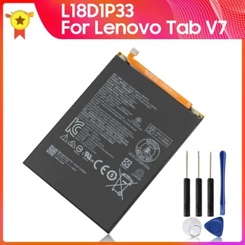 Сменный аккумулятор L18D1P33 Для Lenovo Tab V7 С простыми в установке инструментами 5180 мАч 4,4 В 19,9 Втч