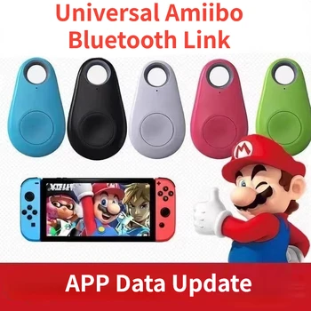 Amiibo Link Bluetooth Брелок Неограниченное Количество Карт Может Записывать Ntag215 Пряжка Карты NFC Игровая карта Zelda Amiibolink totk