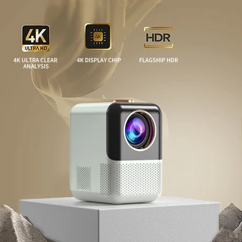 X10 Android 10 Проектор 5G Wifi BT Поддержка 1080P 4K Портативный Мини Светодиодный Видеопроектор Smart Projector Для Домашнего Офиса Кинотеатра Новый