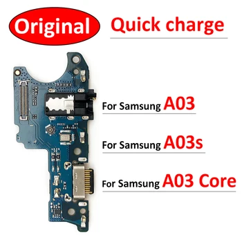 Оригинальное зарядное устройство PCB Flex Для Samsung A03S A037 A037F SM-A037F A03 Core USB Порт Разъем док-станция Для Зарядки Гибкий Кабель