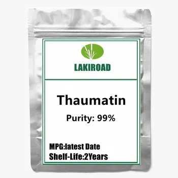 Высококачественный Тауматин, 99% Заменитель сахара, Ароматизатор, Некалорийный подсластитель