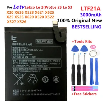 Новый Аккумулятор Letv LeEco Le 2x620 3000 мАч LTF21A для Letv Le 2 Pro/Letv X520 Замена Аккумулятора телефона + Инструменты