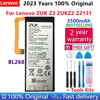 100% Оригинальный 3500 мАч BL268 Аккумулятор Для Lenovo ZUK Z2 Pro Z2Pro Z2121 Запасные Батареи мобильного телефона + Бесплатные инструменты