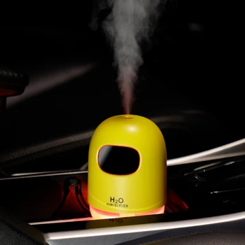 200 Мл Мини Автомобильный Увлажнитель воздуха USB Ультразвуковой Туманообразователь Fogger для Спальни Офиса Красочные Огни Портативный Диффузор Для Ароматерапии