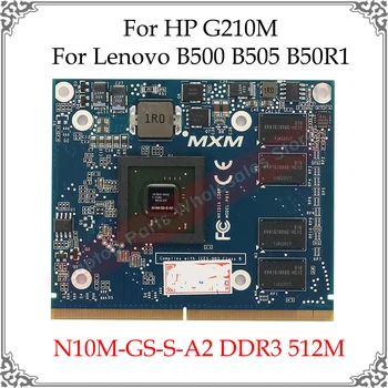 Оригинальная видеокарта для ноутбука DDR3 512M Для Lenovo B500 B505 B50R1 Для HP G210M N10M-GS-S-A2 Замена видеокарты
