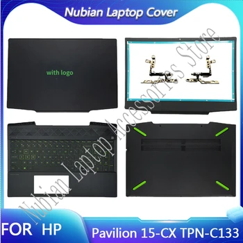 Новый Чехол для ноутбука HP Pavilion 15-CX TPN-C133 с ЖК-дисплеем Задняя крышка/Передняя панель/Петли/Упор для рук/Нижний корпус L20313-001
