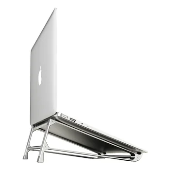 Kimdoole Алюминиевая Подставка Для Ноутбука Настольный Держатель для Ноутбука Macbook Air Pro Chromebook Xiaomi Huawei Apple Samsung Аксессуары