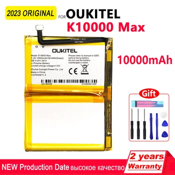 Оригинальный Аккумулятор 10000 мАч K10000 MAX Для Телефона Oukitel K10000 MAX Batteria Высокого качества С Инструментами + Номер отслеживания