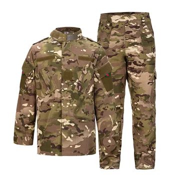 Детская Мужская Военная армейская форма, Тактический боевой костюм BDU, Детская Многокамерная Камуфляжная тренировочная рубашка для охоты на открытом воздухе, Комплект брюк
