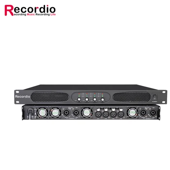 GAP-DP4140 Recordio Цифровой Класс D, 4-канальный Профессиональный аудиоусилитель мощностью 10000 Вт, мощная сцена для караоке и ди-джея