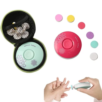 Электрический Детский Триммер для ногтей, Детский инструмент для полировки ногтей, Детские Маникюрные ножницы, Набор для гигиены младенцев, Детская машинка для стрижки ногтей, резак для новорожденных