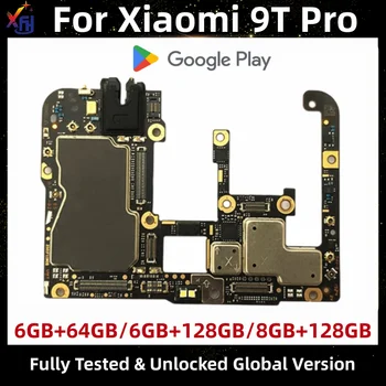 Материнская плата для Xiaomi Mi 9T Pro, Материнская плата, 64 ГБ 128 ГБ Разблокированной основной платы, Установлен Google Playstore, Глобальная версия